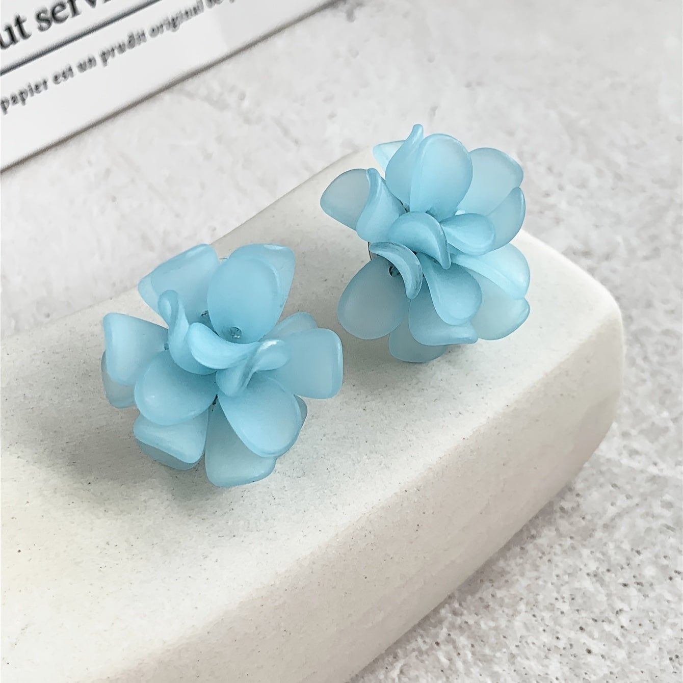 Fresh Camellia Stud Earrings