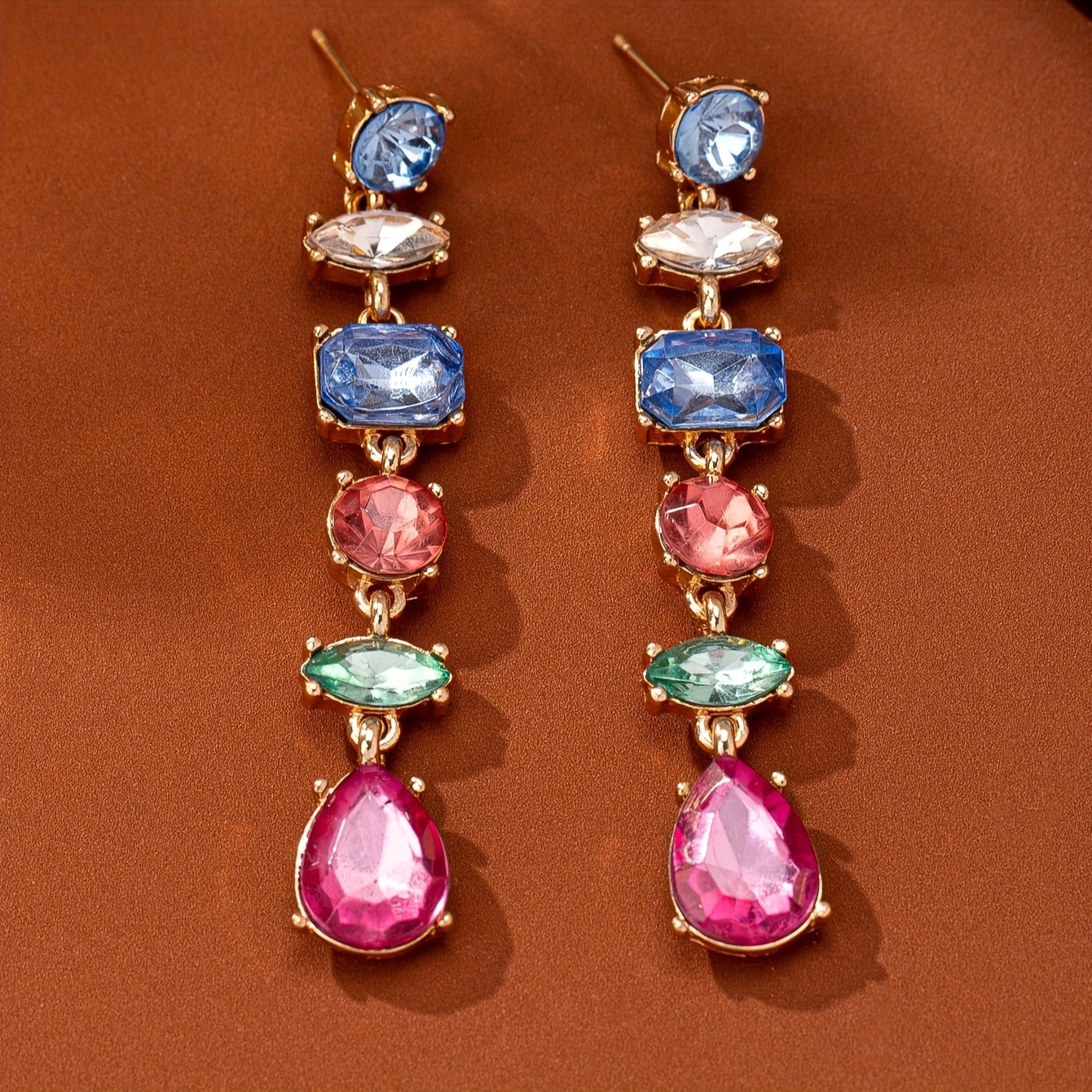Luxe Vibrant Charm Earrings