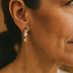 Luxury Gold & Diamond Earrings