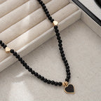 Gothic Heart Boho Necklace