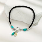 Seaside Beaded Boho Anklet
