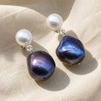 Pearl Midnight Charm Drops