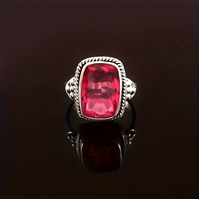 Retro Cubic Zirconia Ring