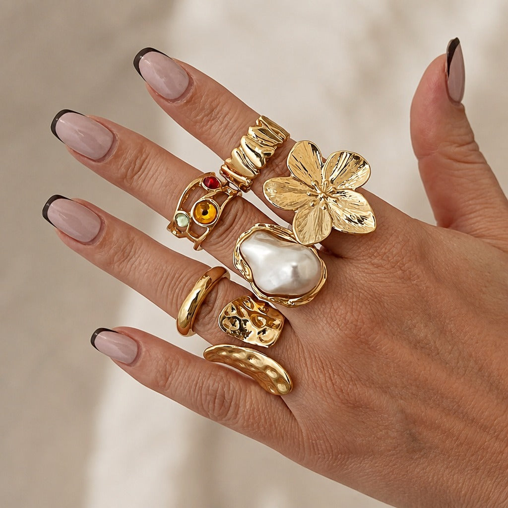 Couture Gold Ring Collection