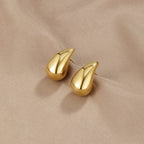 Gold Teardrop Earrings