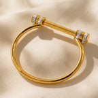 Opulent Gold Cuff Bangle