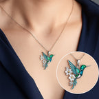 Luxe Hummingbird Necklace Set