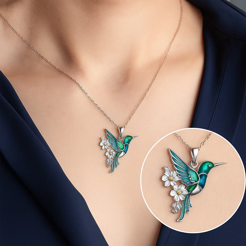Luxe Hummingbird Necklace Set