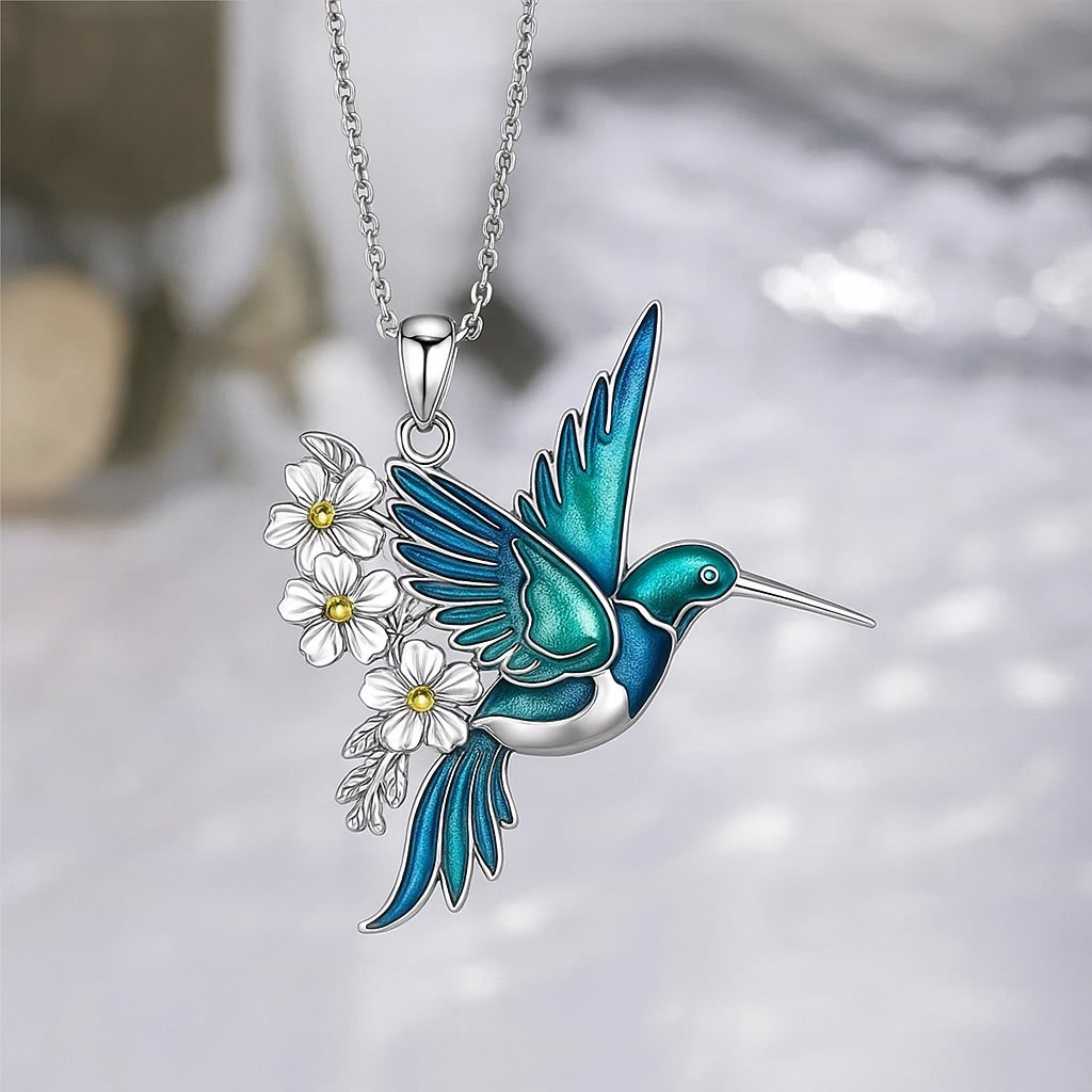 Luxe Hummingbird Necklace Set