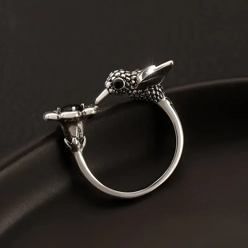 Hummingbird Open Style Ring