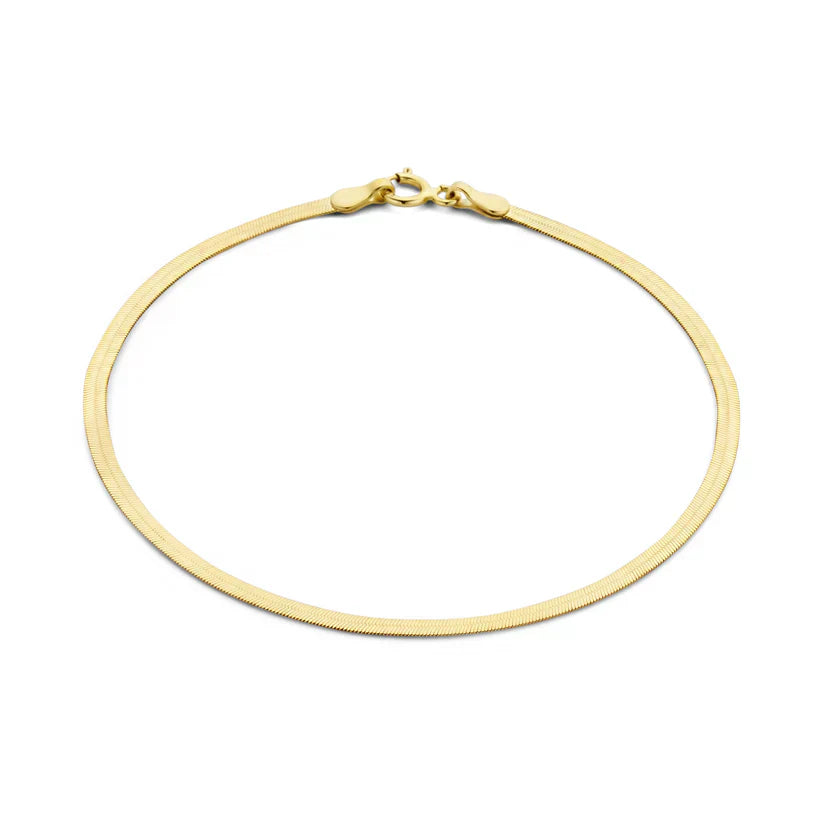 Soleil Serpent Gold Slim Bracelet