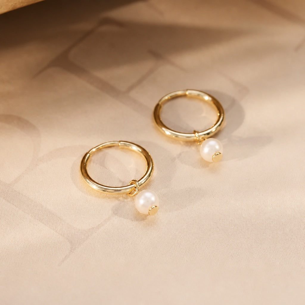 Delia Crest Elegant Earrings