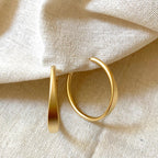 Vintage Golden Hoop Earrings