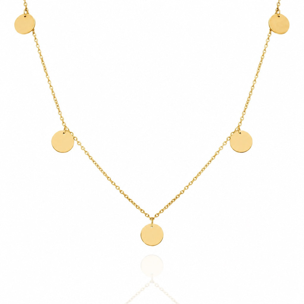 Funky Buddha White Gold Necklace