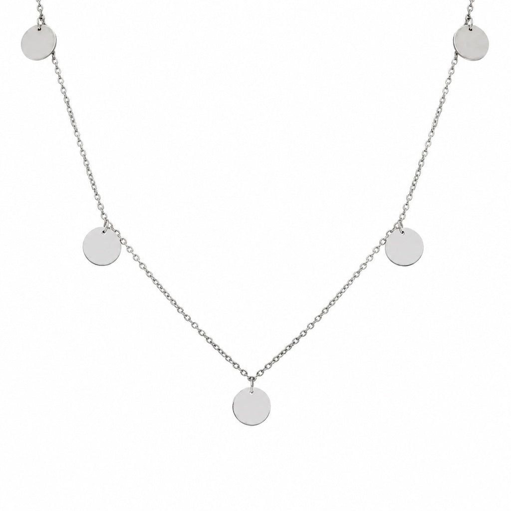 Funky Buddha White Gold Necklace