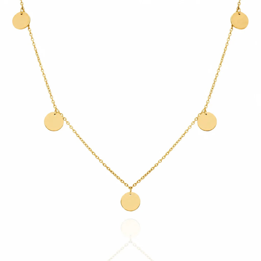 Funky Buddha Gold Necklace