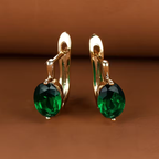 Luxe Oval Glow Earrings