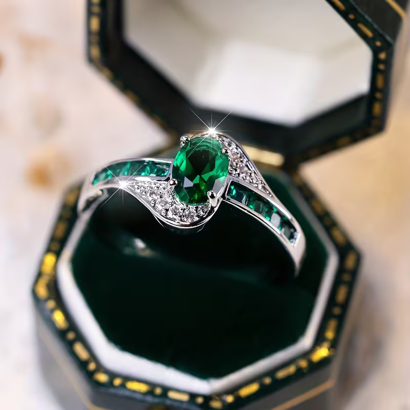 Elegant Wave Style Ring