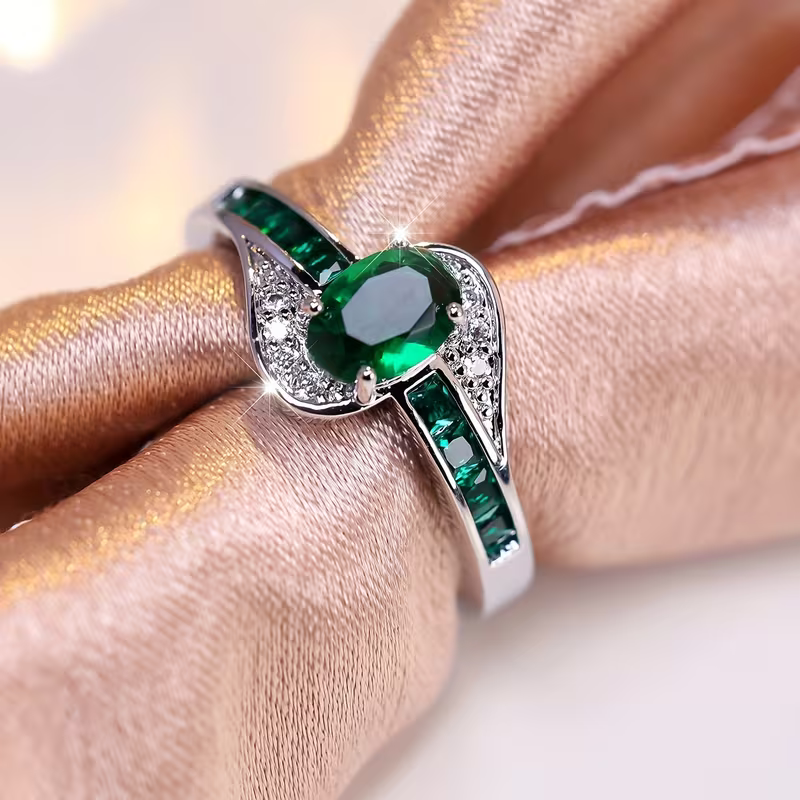 Elegant Wave Style Ring