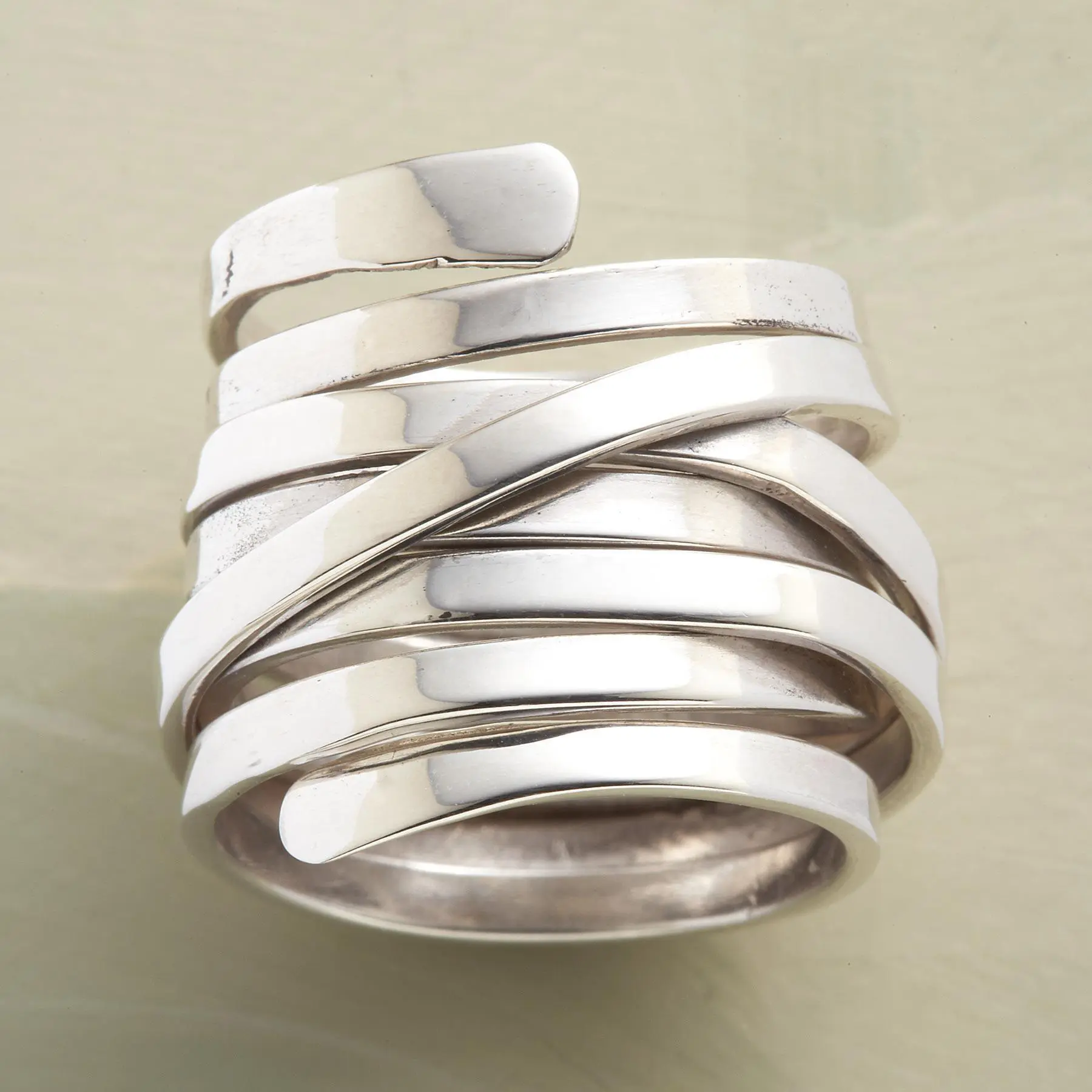 Vintage Silver Layer Ring