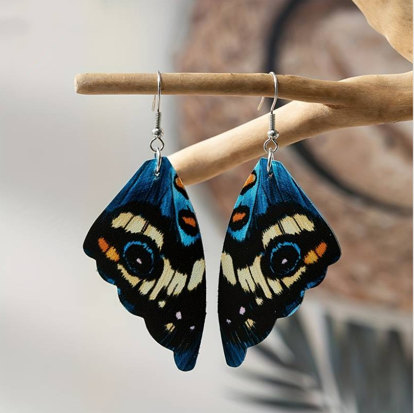 Butterfly Wing Drop Earrings