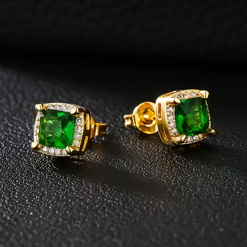 Timeless Halo Stud Earrings