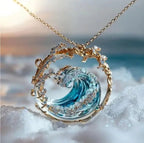 Trendy Ocean's oath necklace