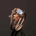 Graceful Nature Moonstone Ring