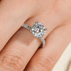 Elite Cubic Solitaire Ring