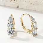 Carol Four Stone Earrings