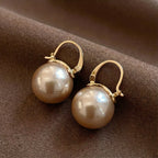 Elegant Pearl Dangle Earrings