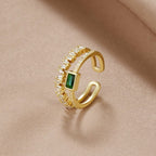 Crystal Layered Ring