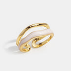 Luxe Gold Layered Ring