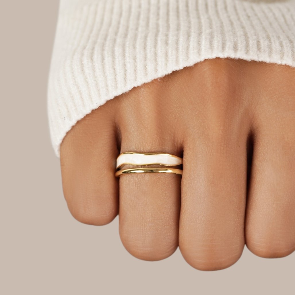 Luxe Gold Layered Ring