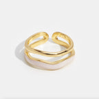 Luxe Gold Layered Ring