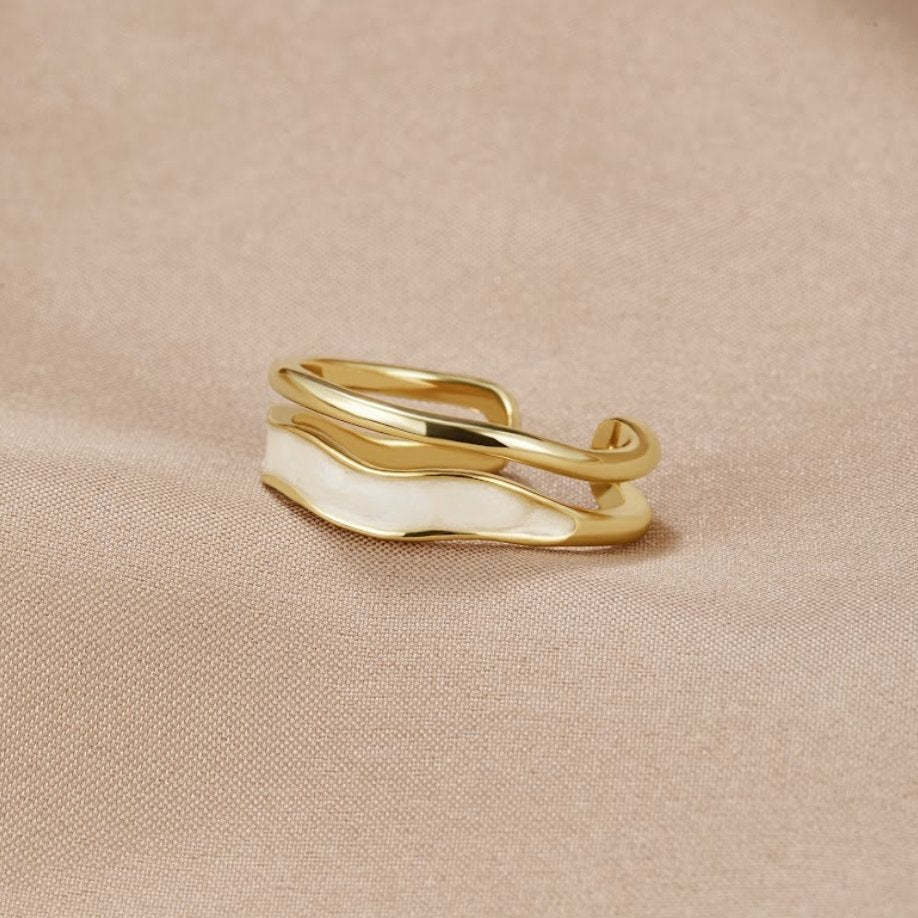 Luxe Gold Layered Ring
