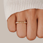 Unity Pearl Crystal Ring