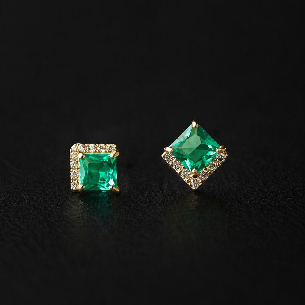 Prism Halo Earrings