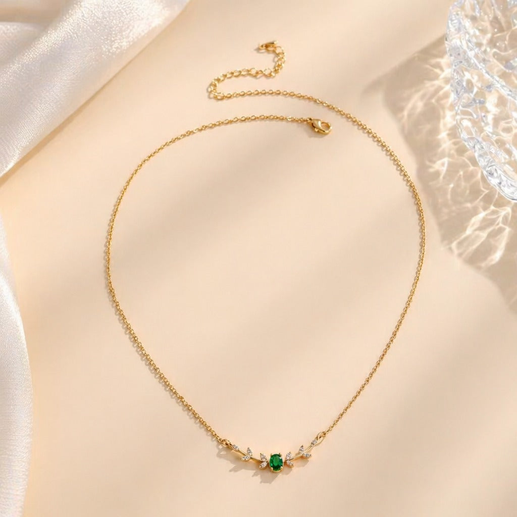 Laurel Bloom Statement Necklace