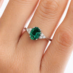 Emerald Promise Ring