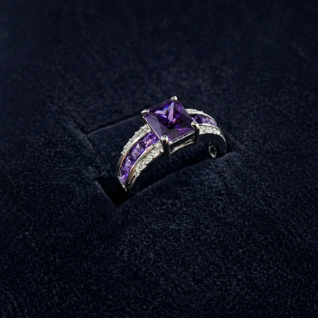 Elegant White Gold Ring