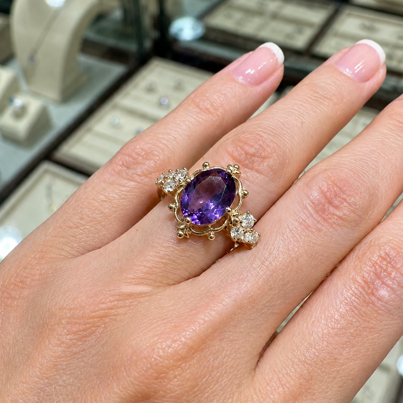 Lavelyn Tiara Gold Ring