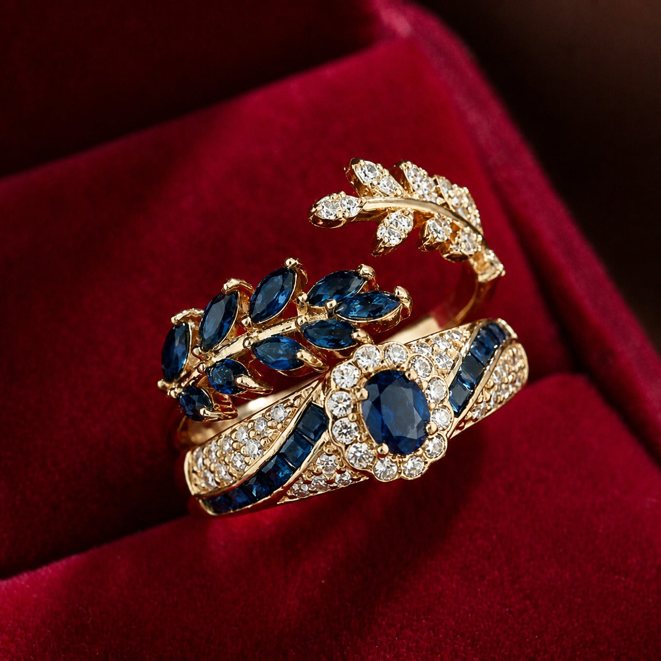 Avelisse Moraziel Gold Ringset