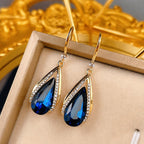Azura Drop Gold Earrings