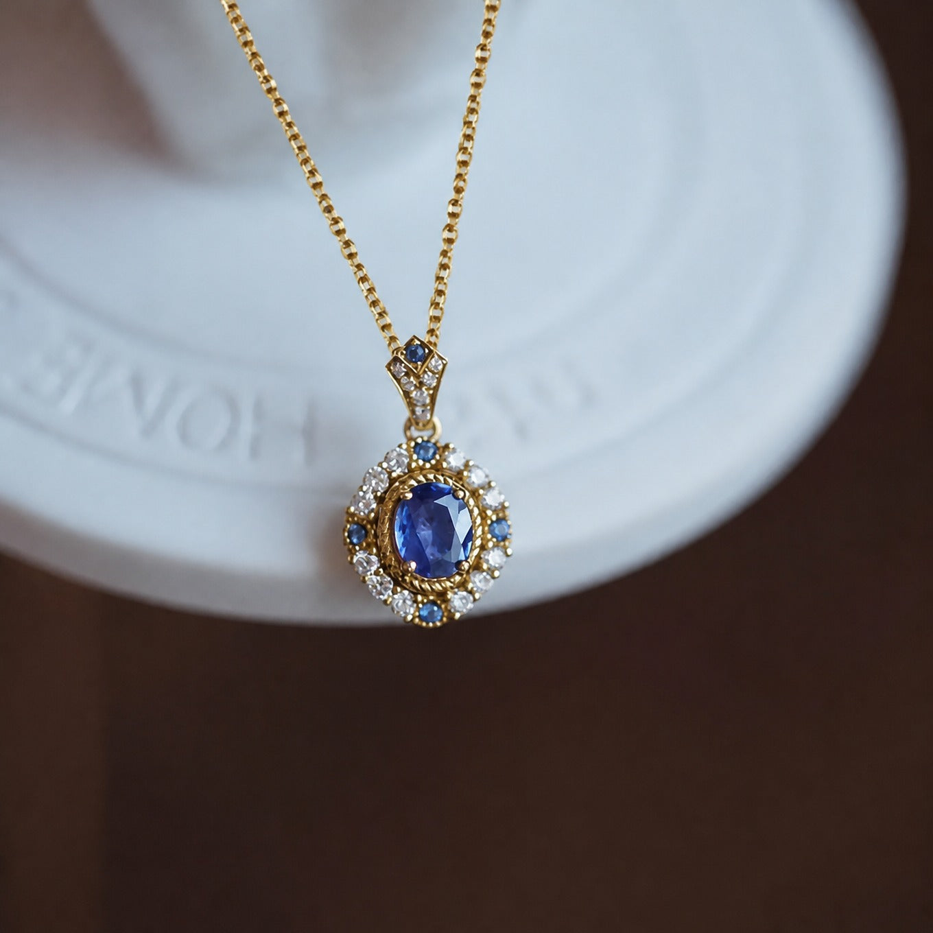 Jesmira Duskraine Gold Necklace