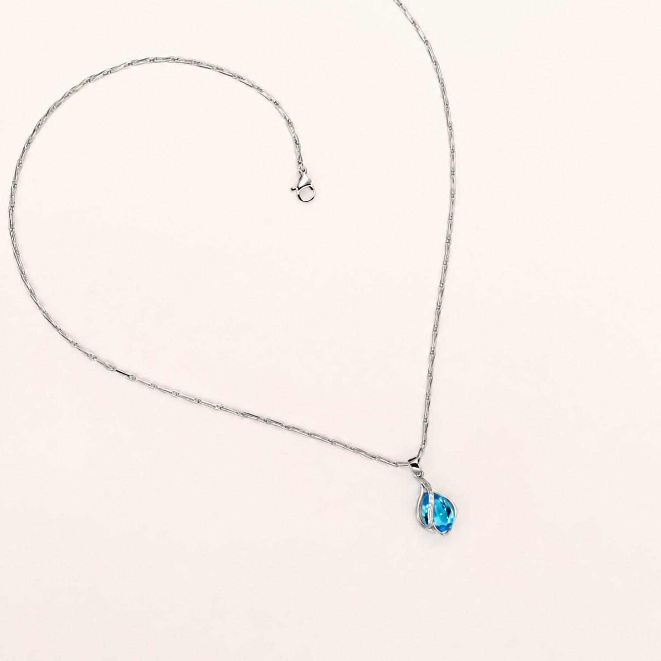 Celestine Vireaux White Gold Necklace