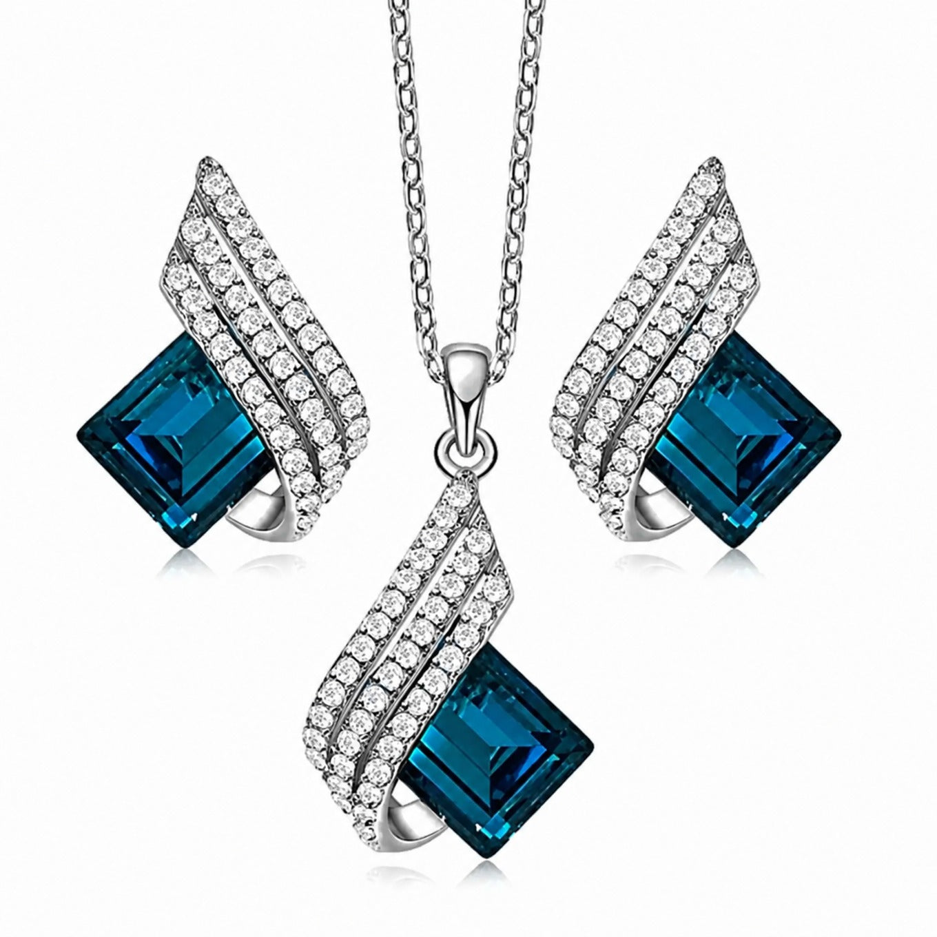 Brienne Solazure White Gold Set