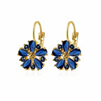 Calina Flower Gold Earrings