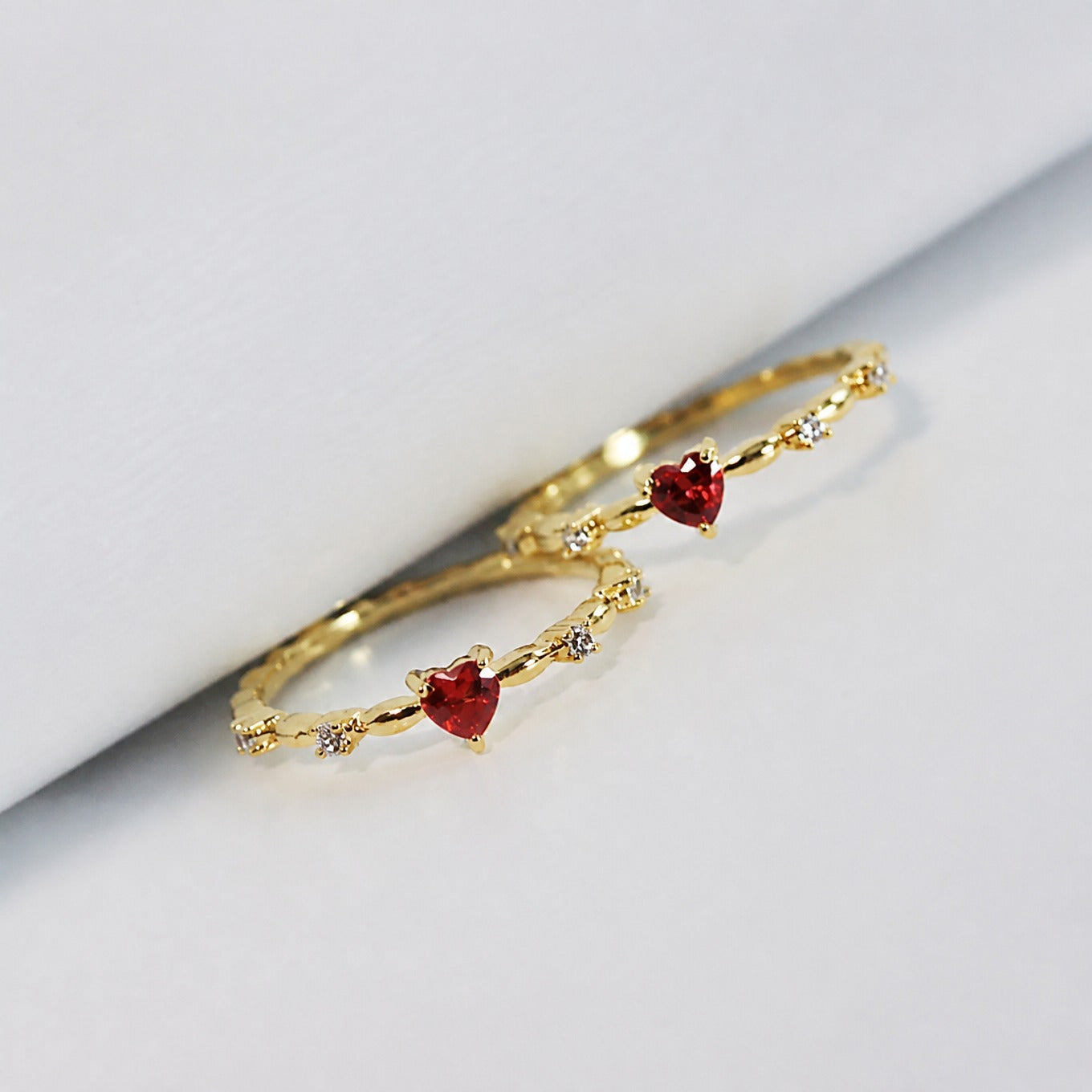 Coralyn Amuora Ruby Gold Ring