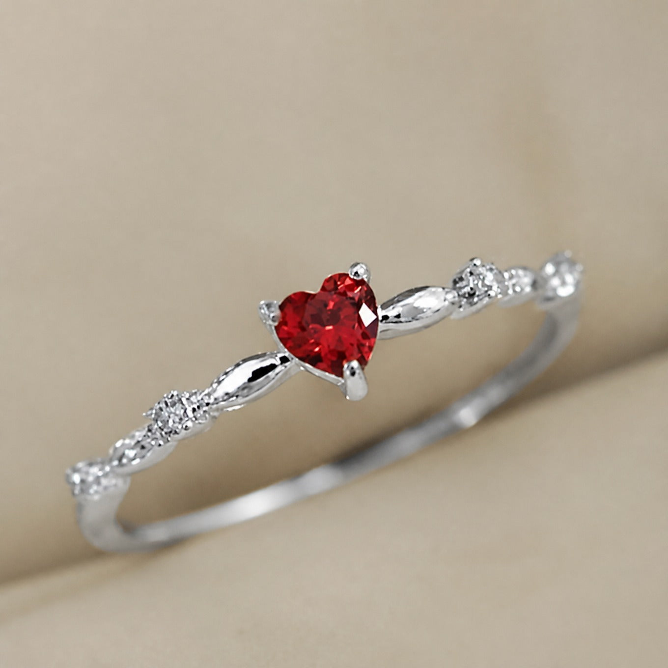 Coralyn Amuora Ruby Gold Ring